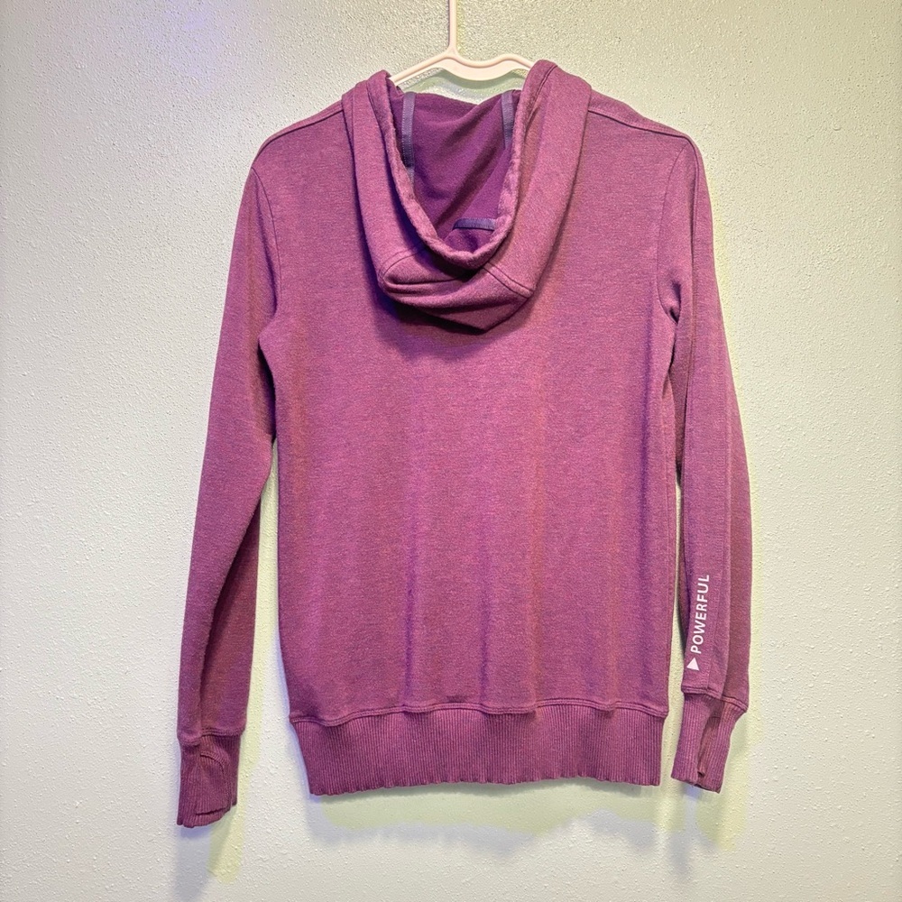Athleta Girl Plum Thumb Hole Pocket Hoodie Sweater Size XL - Picture 7 of 9